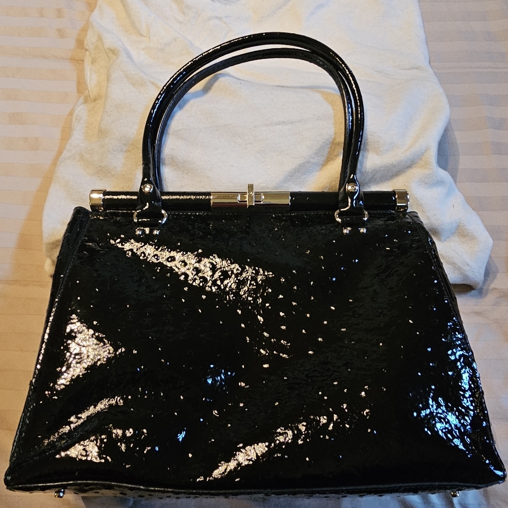 KATE SPADE Knightsbridge Constance Black Satchel Bag